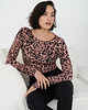 body damskie Wiskozowe BODY - leopard 1