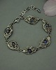 bransoletki wire wrapping Bransoletka regulowana niebieskie labradoryty wire wrapping 3