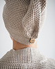 dodatki - łazienka - różne Lniany turban waflowy NATURAL 2
