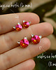 kolczyki swarovski Kolczyki - kryształy Swarovski -Kotulek Memulek (większe) 4
