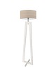 lampy podłogowe Lampa podłogowa drewniana do czytania BALI ECO 3