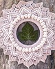 makramy makramowy wianek mandala witraż bluszcz 1