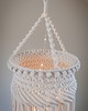 makramy Makramowy Abażur Lampa Lampion Makrama 2