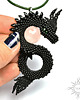 wisiory Nazyrth, wisior ze smokiem, beading 3