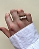 pierścionki elastyczne Pierścionek Pearl Orbit Pure 3