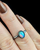 pierścionki srebrne Pierścionek little rainbow- opal 2