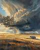 plakaty Plakat - storm is coming 1