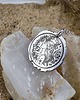 srebrne naszyjniki Znak zodiaku RAK II - moneta na szczęście 2