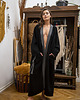 płaszcze damskie New/kimono Tobs Czarny 4