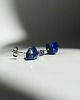 kolczyki z kamieniami Lapis lazuli - kolczyki sztyfty 2