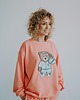 bluza z kapturem damska Bluza oversize Funky Teddy dla mamy i taty 2