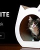 legowiska dla psów i kotów Drapak / Domek / Legowisko dla kota "Cat White" 1