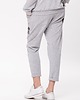 spodnie dresowe damskie Spodnie dresowe z nadrukiem Kod Look 212 szare 1