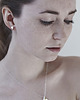kolczyki srebrne Kolczyki srebrne TRI MINI / satin silver earrings 8