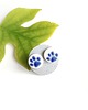 kolczyki ceramiczne Kolczyki ceramiczne Bolesławiec łapki 1