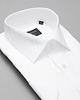 koszule męskie koszula męska bawełniana krótki rękaw classic fit biały 00102 176/182 40 1