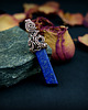 wisiory Wisiorek wire wrapping z lapis lazuli 4