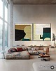 obrazy ZAKROCKA ATELIER Bardzo duże obrazy całość 240x120cm 3
