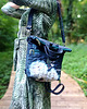plecaki Plecak damski 2w1 w kwiaty i kolibry Amazonia 4