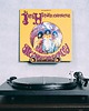 Ozdoby na ścianę Now playing- bio uchwyt / wieszak ścienny na płyty winyle w stylu retro 2