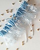 dodatki ślubne Podwiązka ślubna tiulowa Daisy Blue 1