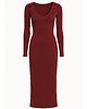 sukienki maxi damskie Sukienka  BURGUND  YY300043 1