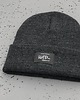 czapki damskie Czapka beanie antracytowy melanż - Apparel 4