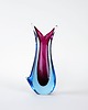 wazony Wazon, szkło Murano, włoski design, lata 60, produkcja: Włochy 2