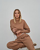 bluza bez kaptura damska Bluza CAMEL z haftowaną ważką 2