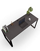 biurka Biurko Loft,120x60, Antracyt 2