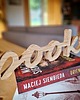 napisy dekoracyjne i tabliczki Drewniany napis books, dębowy, z drewna 9
