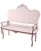 klocki i zabawki drewniane Drewniana sofa dla lalek/ pełna / różne kolory 3