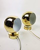 kinkiety Para lampek Magnetycznych z lat 70, Szwecja. 1