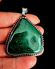 wisiory Amulet z malachitem 5