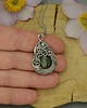 wisiory Wisiorek oryginalny labradoryt wire wrapping 3
