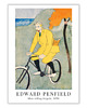 plakaty Plakat reprodukcja Edward Penfield "Man riding bicycle" z 1894 r. 1