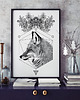 plakaty Plakat Geometryczny Lis 3