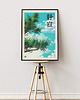 plakaty Plakat Japoński- Sosna - Zen Seija 1
