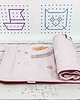 kocyki, kołderki, pościel dla dzieci Kocyk Panelowy 75x100 Królik Boho 1