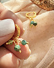 kolczyki z kamieniami Kolczyki z   peridotem, szmaragdem  i chryzokolą 2