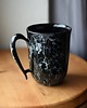 kubki Duży Kubek Ceramiczny 550ml Czarny Marmur 1