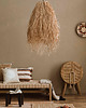 lampy wiszące Lampa boho pleciona z trawy  rafii 60cm 1