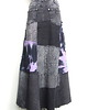 spódnice maxi Długa czarna spódnica denim r.38 2