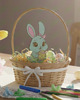 ozdoby wielkanocne Zajączek Wielkanocny Drewniana Figurka do Malowania Kolorowanka dla Dzieci 4