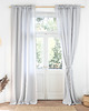 zasłony Zasłona z TAŚMĄ  LIGHT GRAY 1