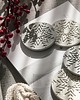 dekoracje świąteczne Świąteczna minimalistyczna podstawka Śnieżynka z betonu - snowflake 6