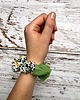 gumki do włosów Pela' SCRUNCHIE "Pretty" zielona 4