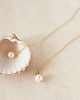 kolczyki - inne Rita Pearl Threader Earrings 1