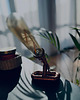 lampy stołowe Designerska lampa industrialna miedziana mini w stylu brutalizm 4