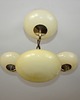lampy wiszące Żyrandol Art deco, lata 40 4